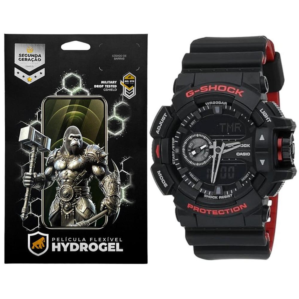 Película para Casio GA-400HR - Hydrogel HD - Gshield - 1