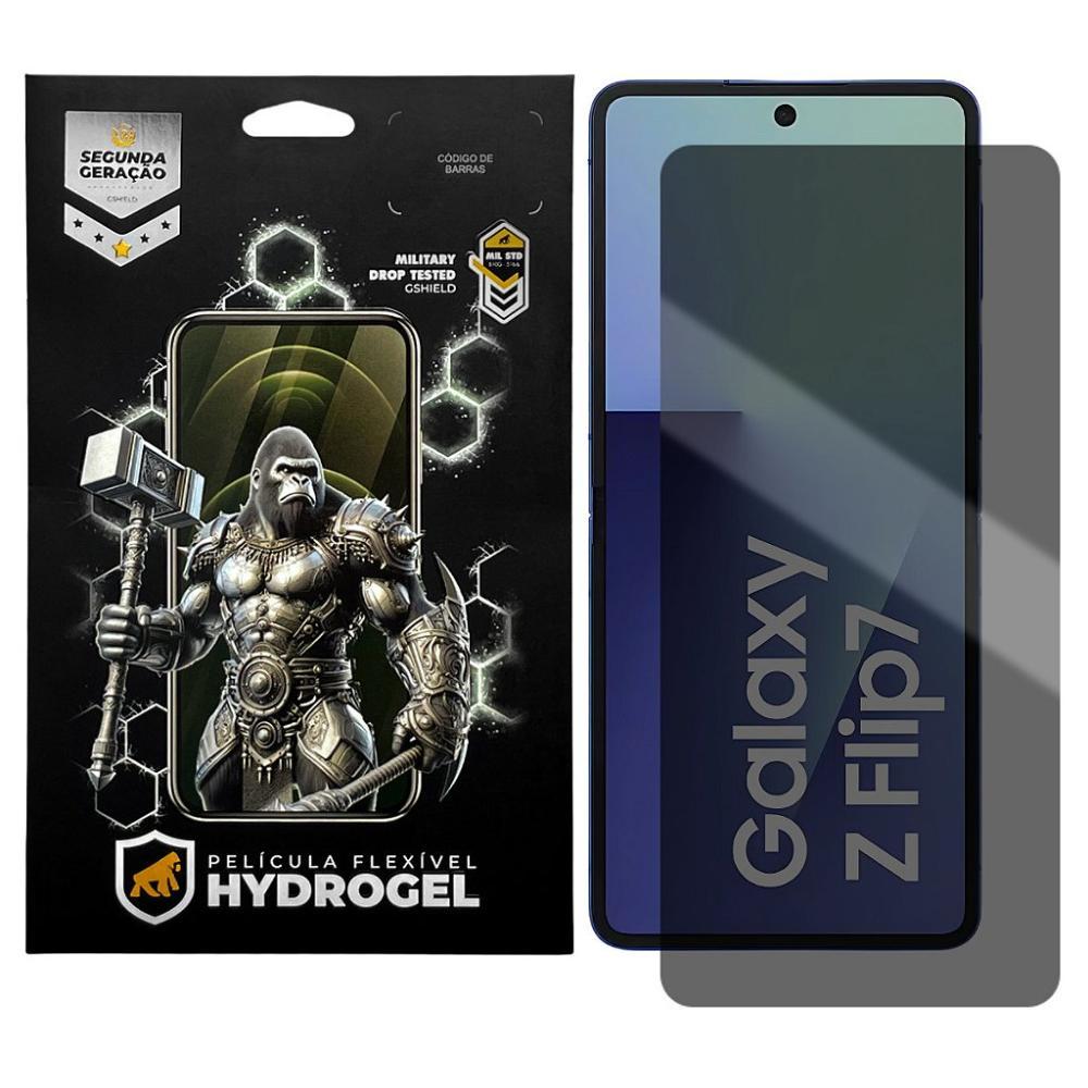 Película para Samsung Galaxy Z Flip 7 - Privacidade Hydrogel - Gshield - 1