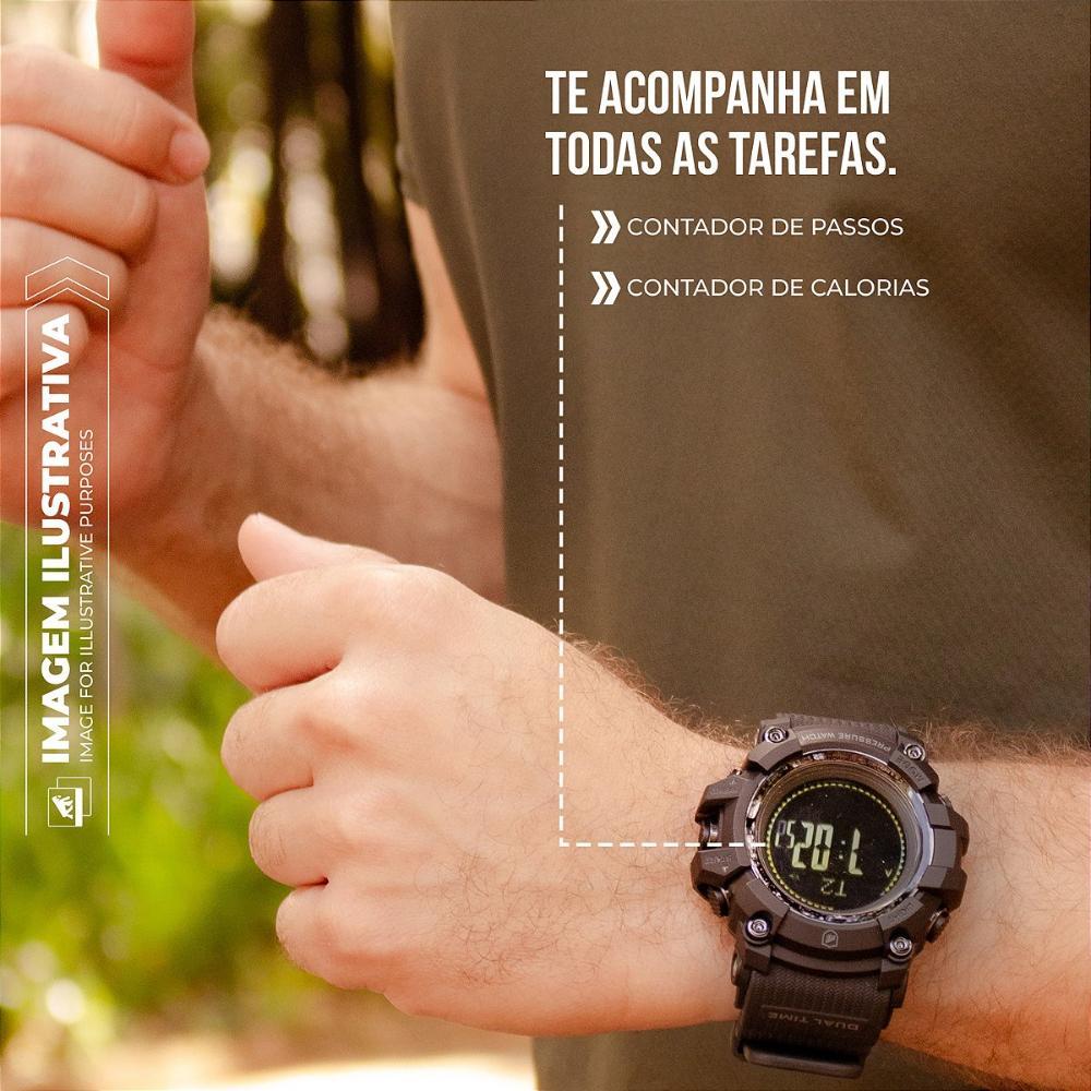 KIT - Earbuds Symetric + Relógio Esportivo Tech Fury - Gshield - 2