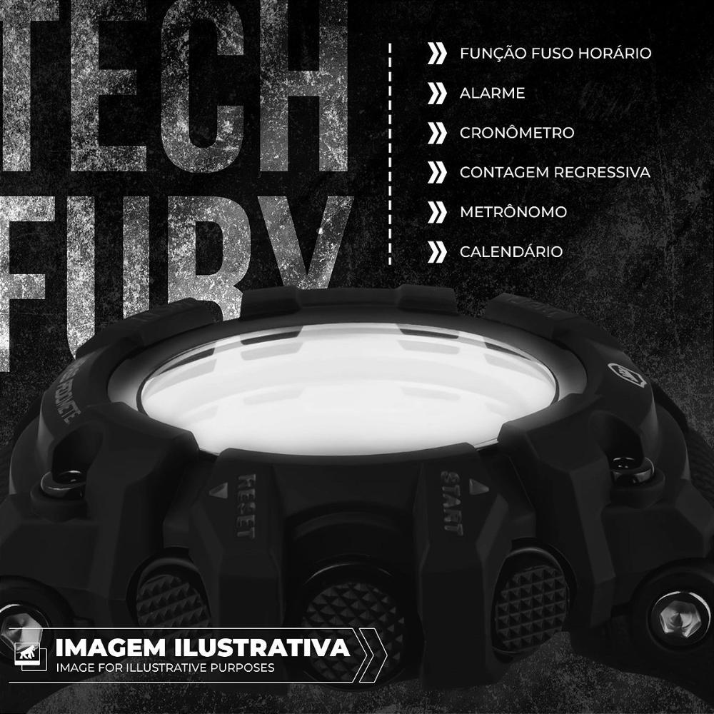 KIT - Earbuds Symetric + Relógio Esportivo Tech Fury - Gshield - 7