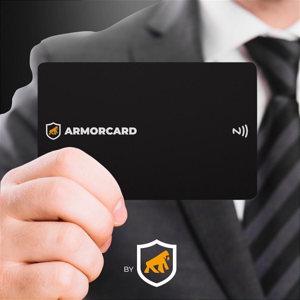 Kit com 10 - Cartão de Visita Digital - ArmorCard - Gshield - Compartilhe seus contatos por NFC ou Qrcode - 5