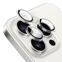 Protetor de Lente para iPhone 16 Pro Max - Survivor - Transparente com molde aplicador - Frame para câmera - Gshield - 1