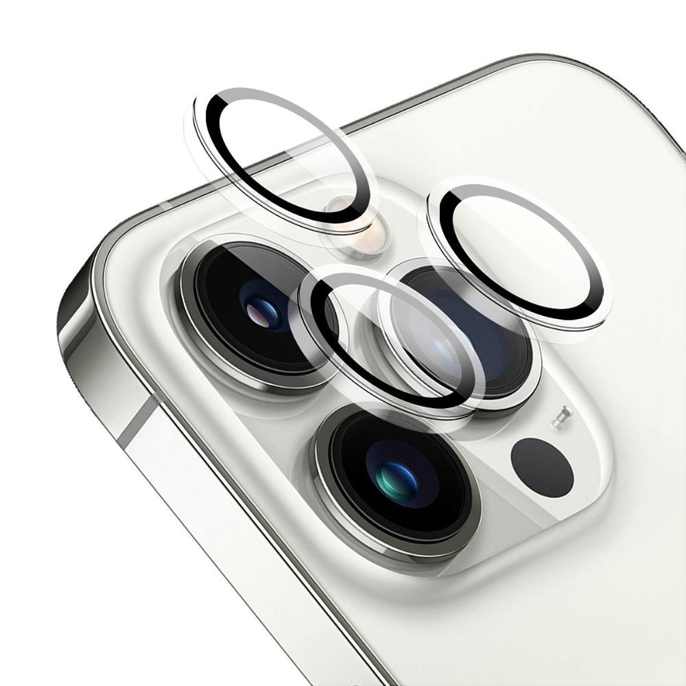 Protetor de Lente para iPhone 12 Pro - Survivor - Transparente com molde aplicador - Frame para câmera - Gshield - 1