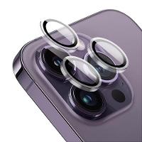 Protetor de Lente para iPhone 14 Pro Max - Survivor - Transparente com molde aplicador - Frame para câmera - Gshield - 1