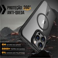 Capa case capinha MagSafe para iPhone 16 Pro Max - Preta - Gshield - 3