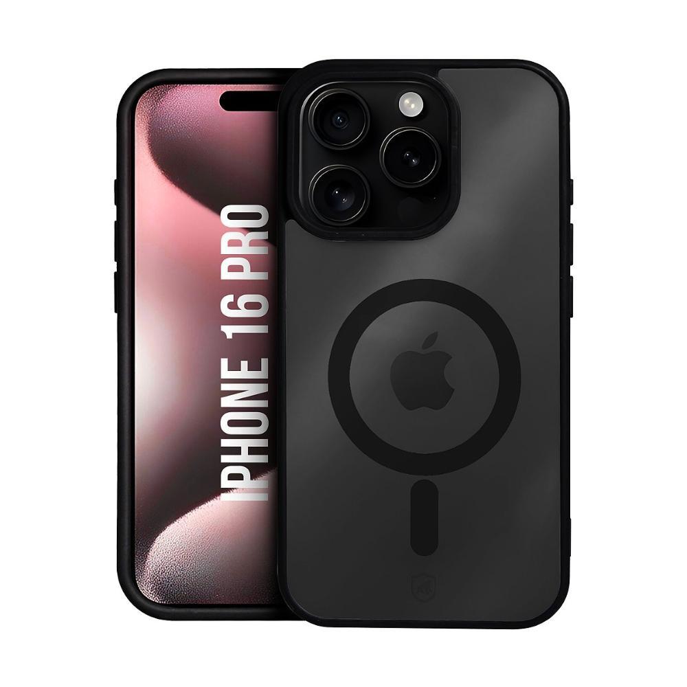 Capa case capinha MagSafe para iPhone 16 Pro - Preta - Gshield - 1