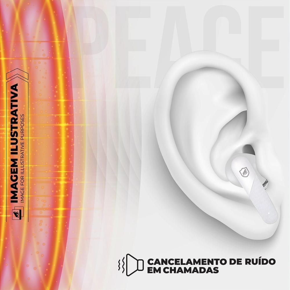 Earbuds - Fone de ouvido Bluetooth - Symetric + Fone de Ouvido Tipo C Dual Air - Gshield - 6