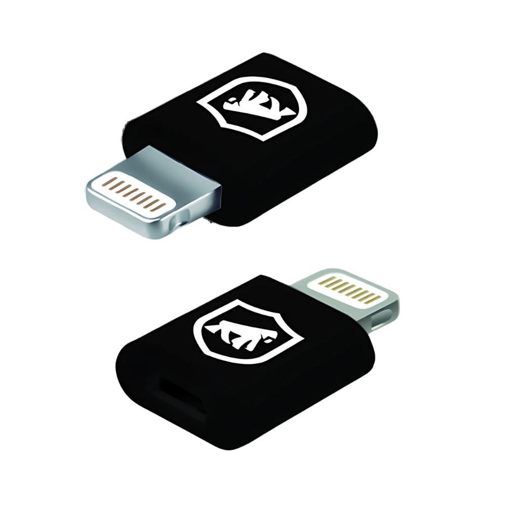 Adaptador Micro USB V8 / Lightning - Preto - Gshield - 3