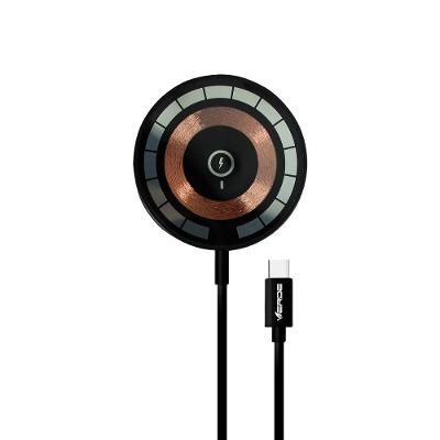 Carregador Wireless Sem Fio - Preto - Verde