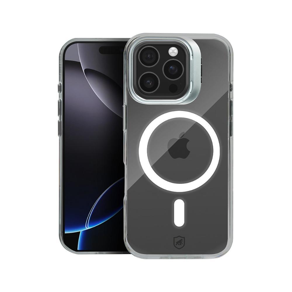 Capa case capinha para iPhone 16 Pro Max - MagSafe Crystal Armor Stand - NÃO AMARELA - Gshield - 1