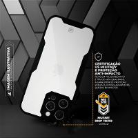 Capa case capinha para iPhone 16 Pro Max - Dual Shock Sense Preta - Gshield - 2