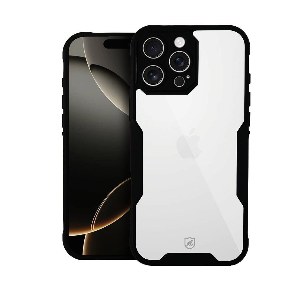 Capa case capinha para iPhone 16 Pro - Dual Shock Sense Preta - Gshield - 1