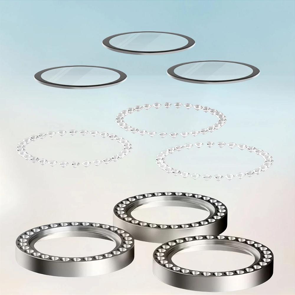 Protetor de Lente para iPhone 16 Pro Max - Glitter - Gshield - 3