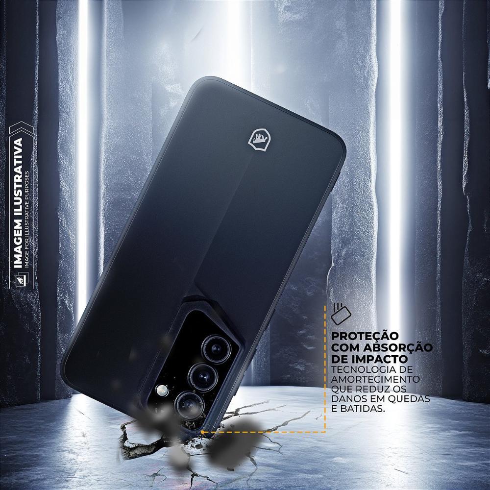 Capa case capinha para Xiaomi Poco C65 - Stinger Preta - Gshield - 3