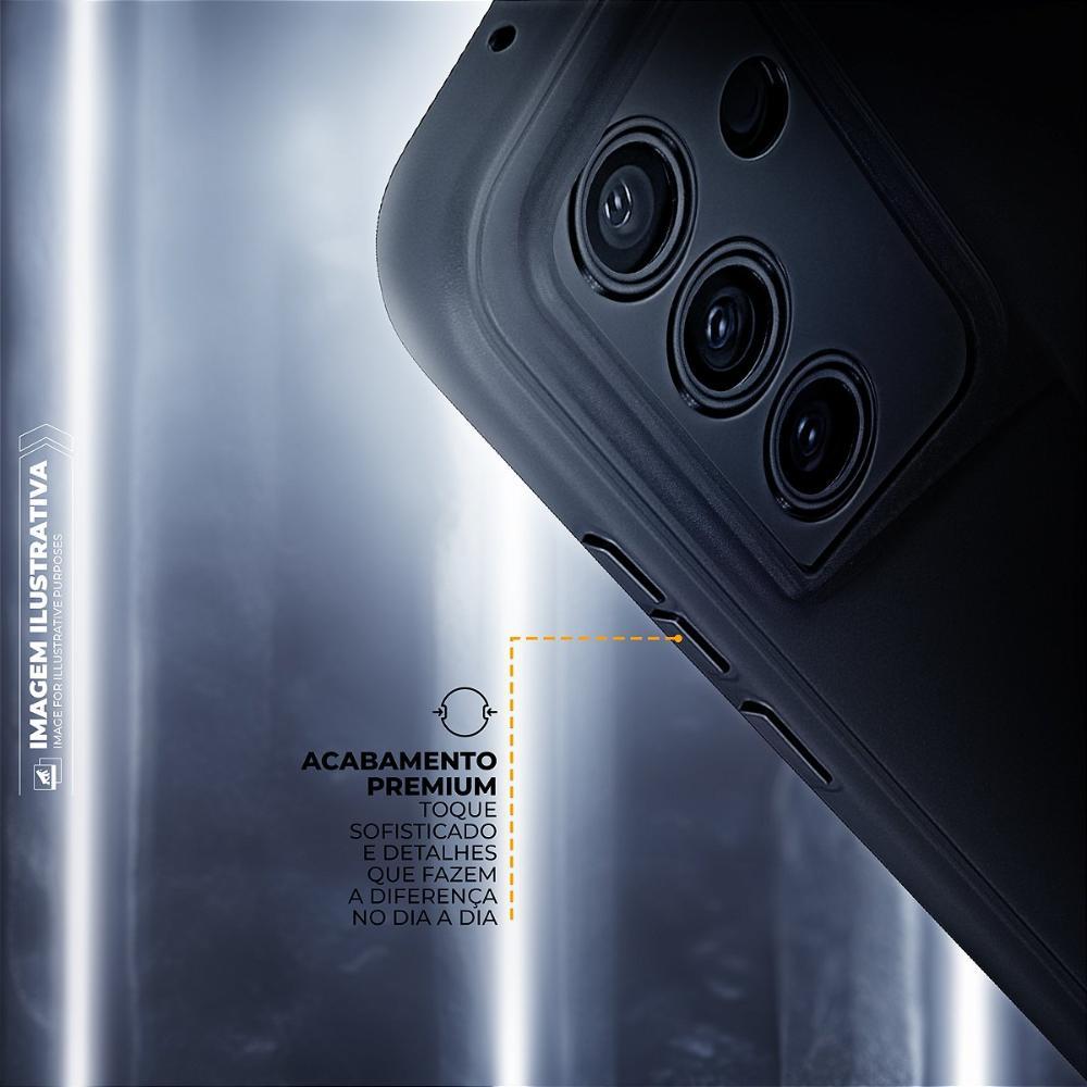 Capa case capinha para Samsung Galaxy A36 - Stinger Preta - Gshield - 3