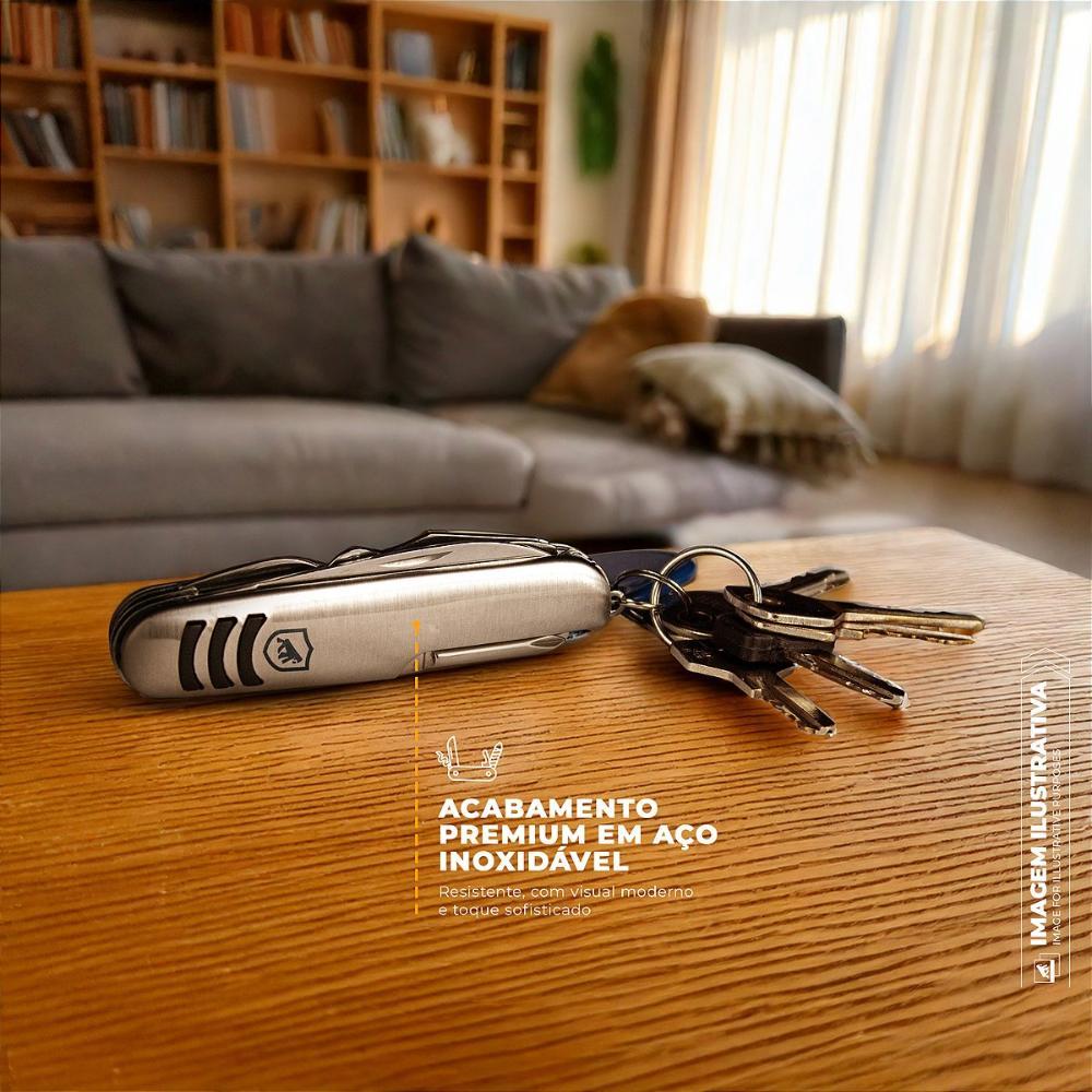 Canivete Dobrável Multifunção, com abridor e alicate - Survivor - Gshield - 2