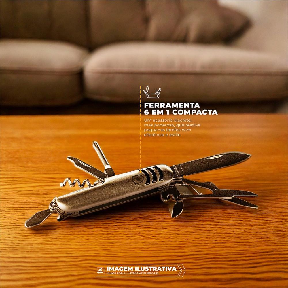 Canivete Dobrável Multifunção, com abridor e alicate - Survivor - Gshield - 4