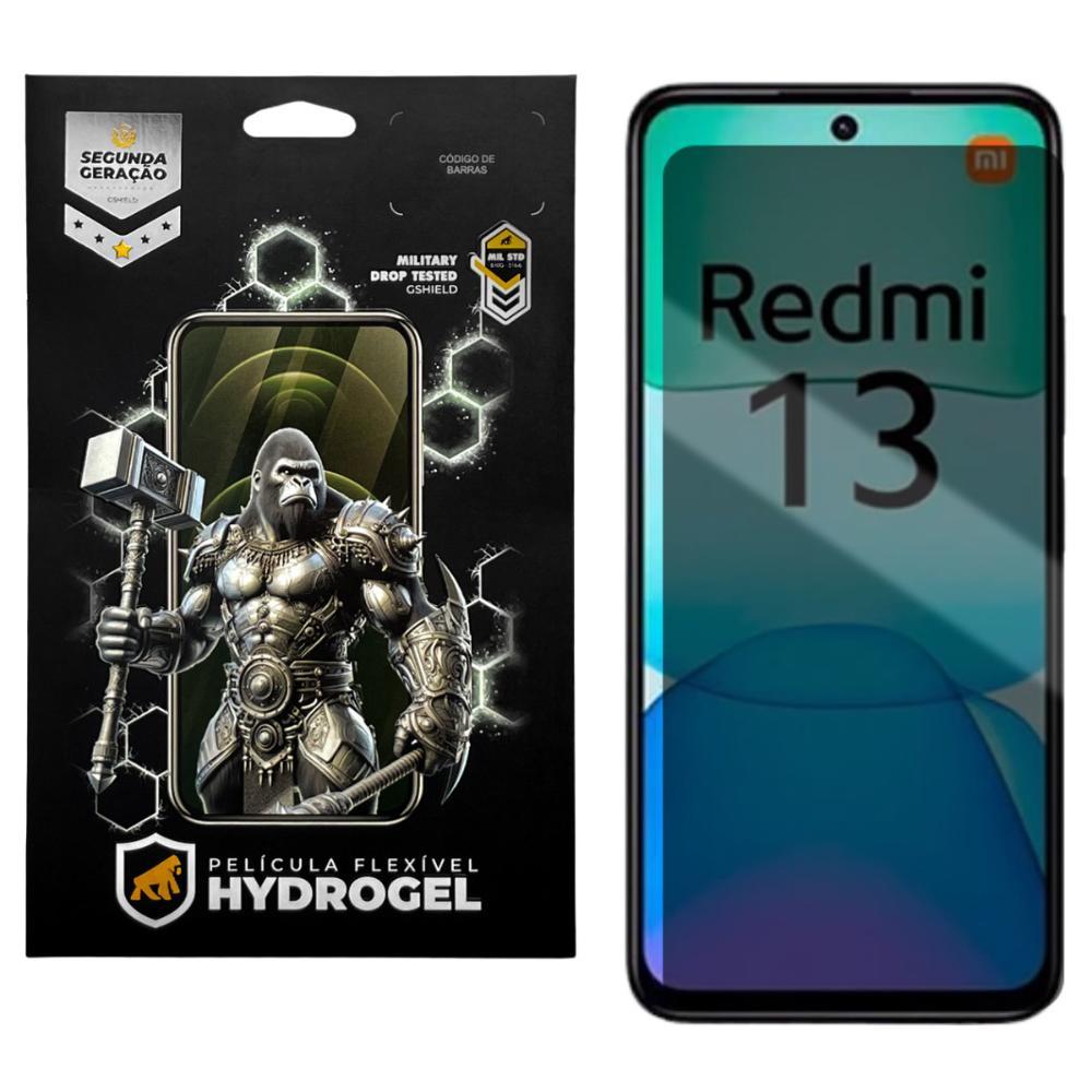 Película para Xiaomi Redmi 13 - Privacidade Hydrogel - Gshield - 1