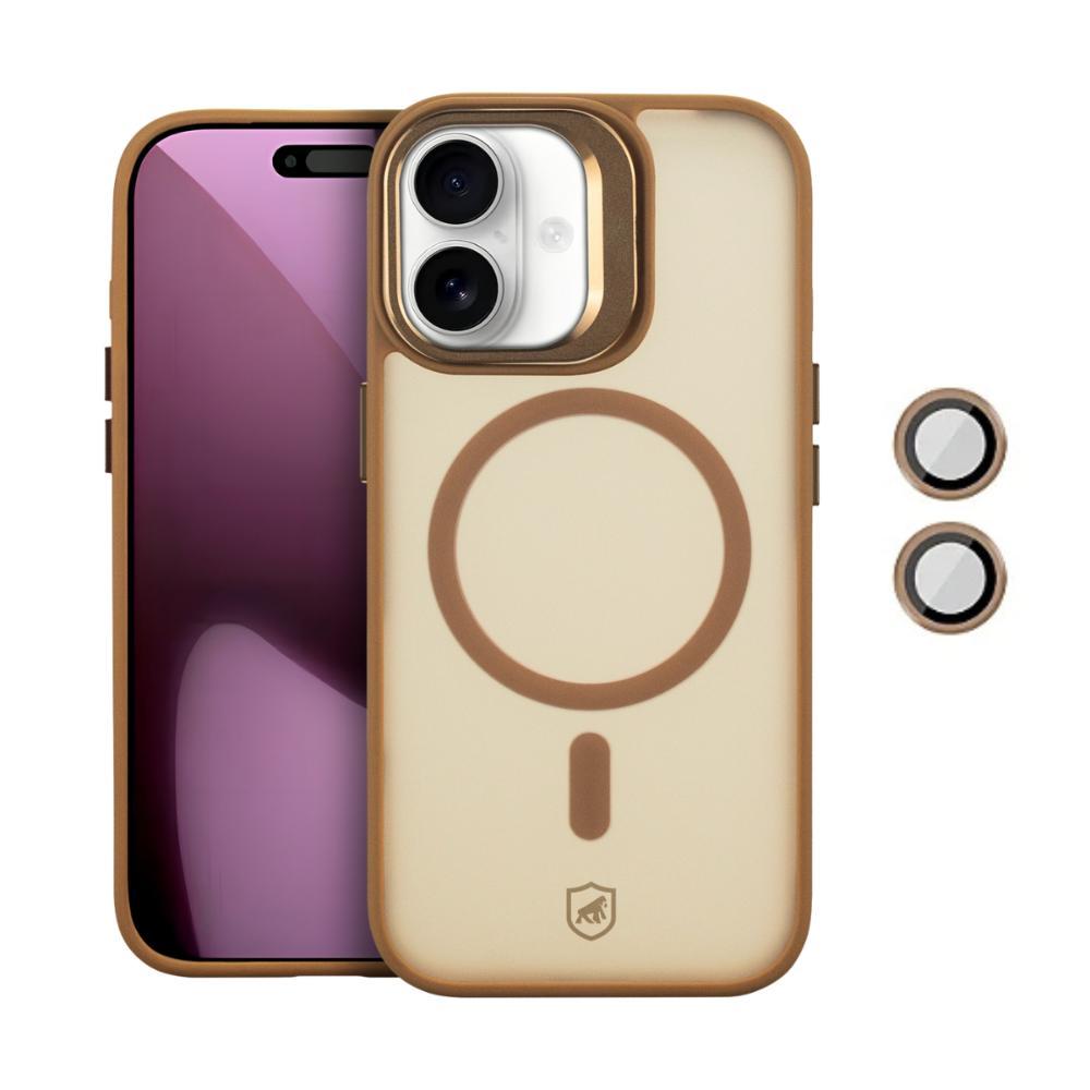 Capa case capinha para iPhone 17 - MagSafe Titanium Desert - Gshield - 1