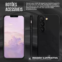 Capa case capinha para Samsung Galaxy A17 - Silicon Veloz - Preta - Gshield - 6