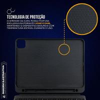 Capa case capinha para iPad de 10.9" e 11" com Teclado Touchpad, suporte - 8