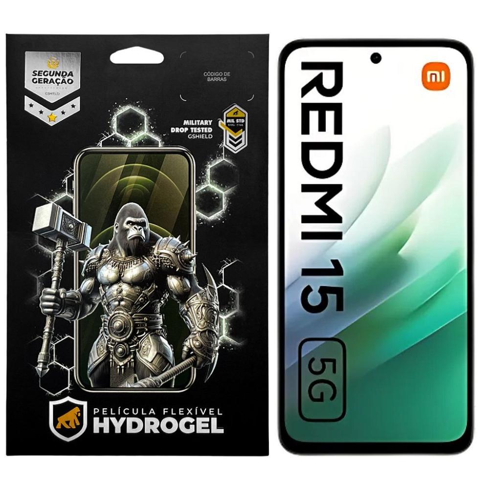 Película para Xiaomi Redmi 15 5G - Hydrogel Gamer Fosca - Gshield - 1