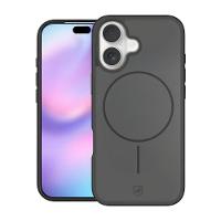 Capa case capinha para iPhone 17 - Magsafe Wave Fumê - Preta - Gshield - 1