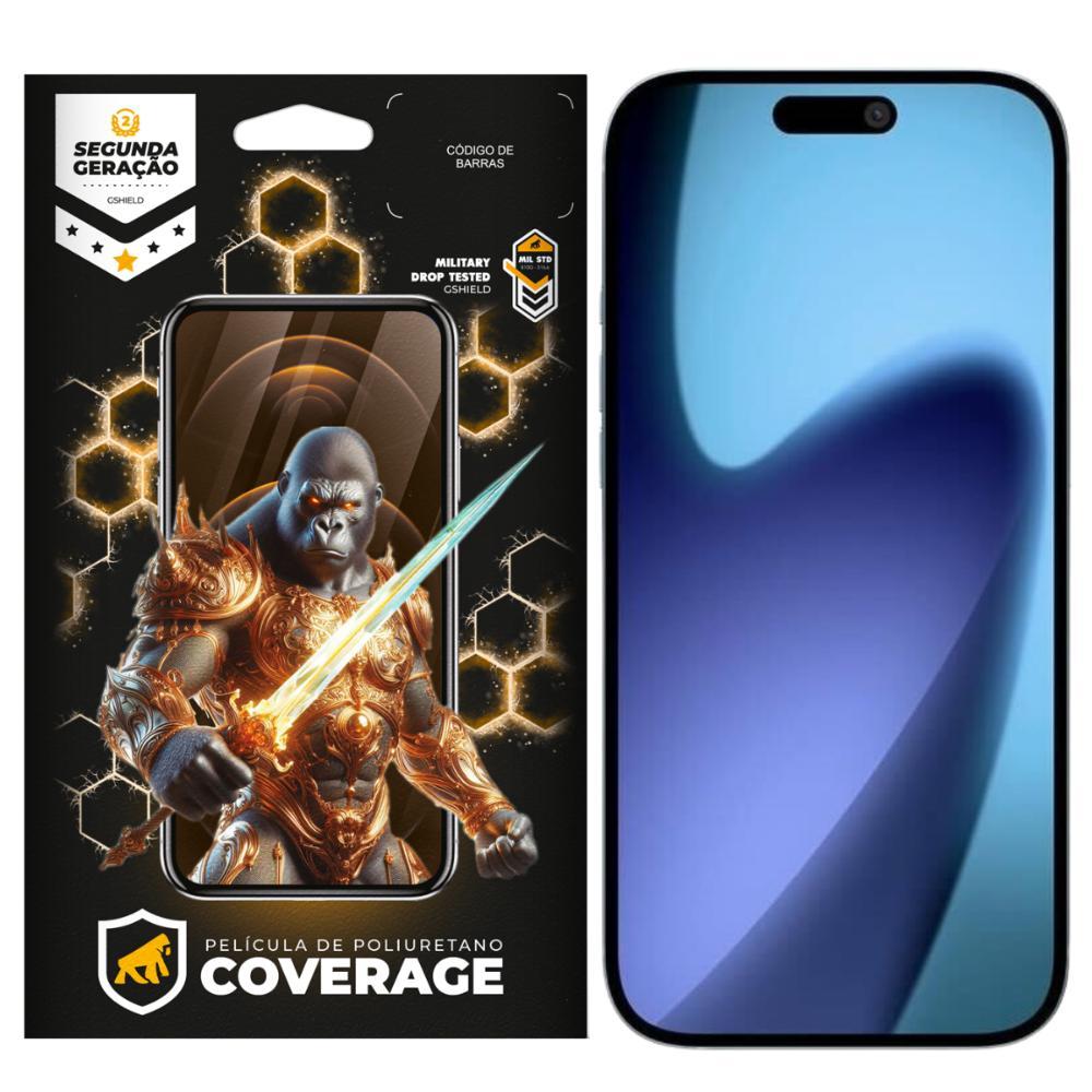 Película para iPhone 17 - Coverage 5D Pro Preta - Gshield - 1