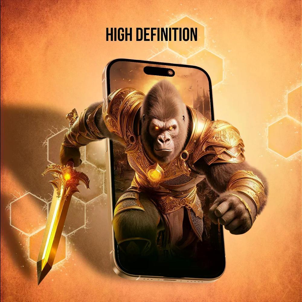 Película para iPhone 17 - Coverage 5D Pro Preta - Gshield - 3