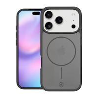 Capa case capinha para iPhone 17 Pro - Magsafe Wave Fumê - Preta - Gshield - 1