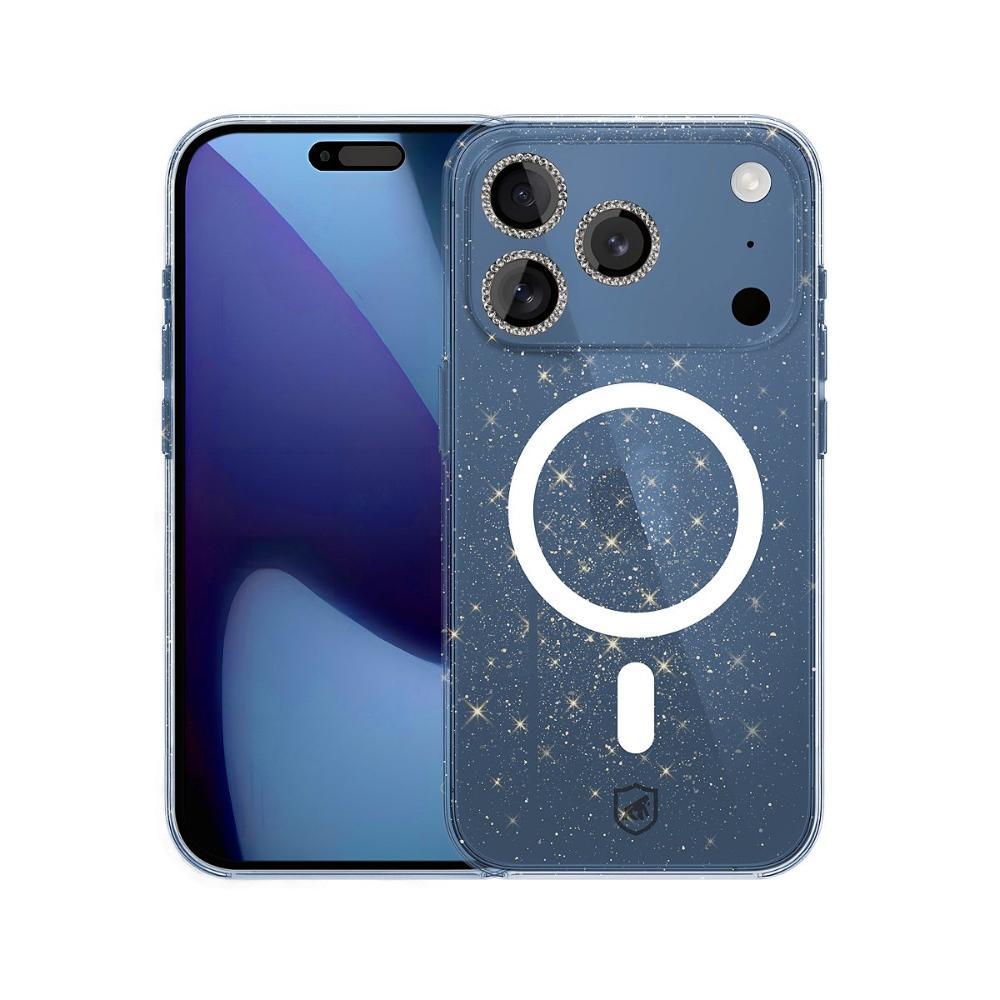 Capa case capinha para iPhone 17 Pro - MagSafe Glitter - Gshield - 1