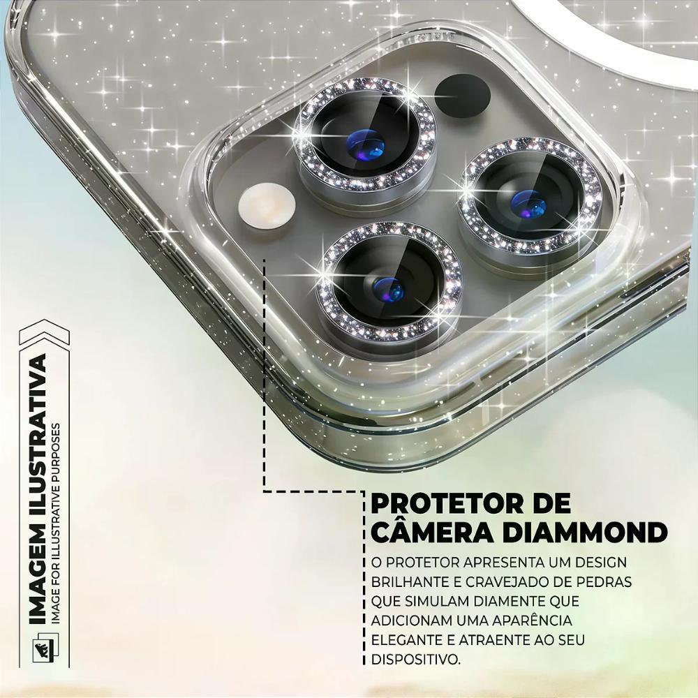 Capa case capinha para iPhone 17 Pro - MagSafe Glitter - Gshield - 2