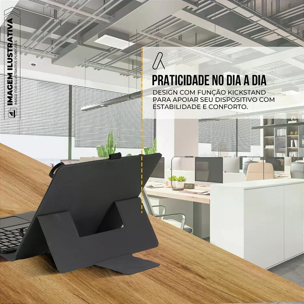 Capa case capinha para Tablet VAIO TL10 com Teclado Bluetooth - Hybrid - Gshield - 5