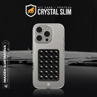 Kit Capa case capinha Crystal Slim para iPhone 17 +  Ventosa - Preto - Gshield - 6