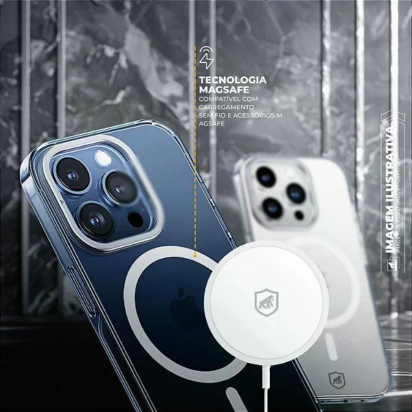 Capa case capinha para iPhone 14 - MagSafe Crystal Armor Stand  Gshield - 4