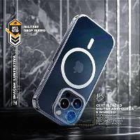 Capa case capinha para iPhone 14 - MagSafe Crystal Armor Stand  Gshield - 5