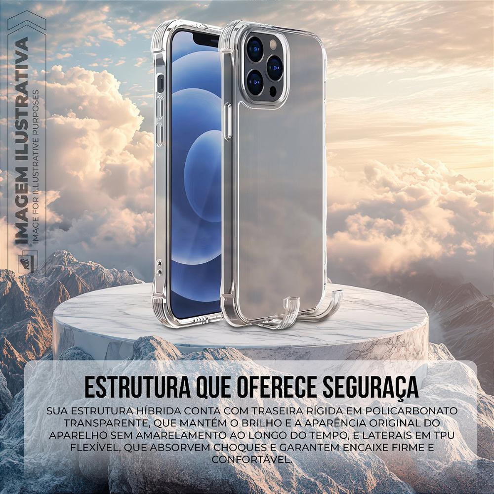 Capa case capinha para iPhone 12 - Lybrid - Transparente - Gshield - 5