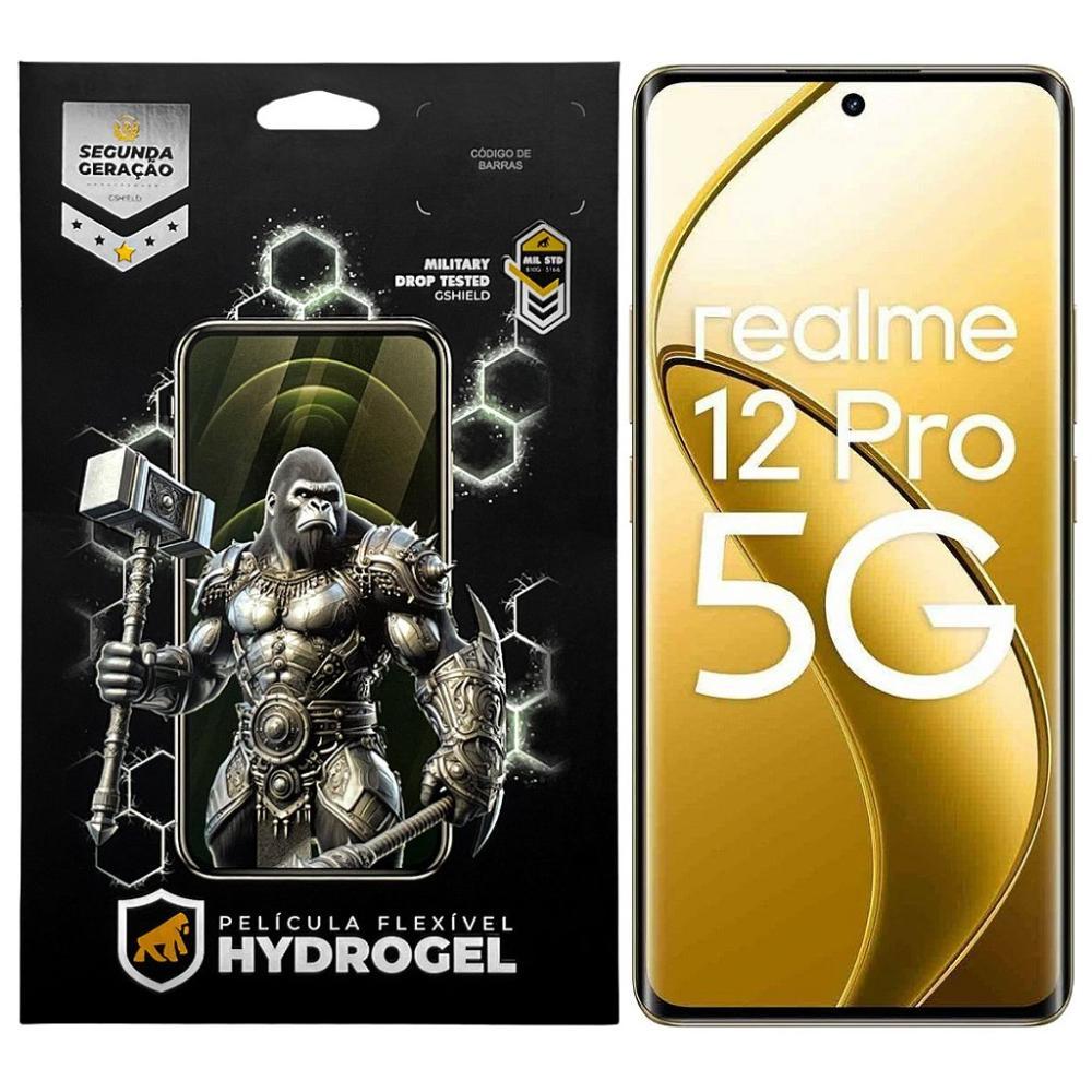 Película para Realme 12 Pro 5G - Hydrogel Gamer Fosca - Gshield - 1