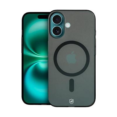 Capa case capinha para iPhone 16 - Crystal Slim Magsafe  Dark - Gshield