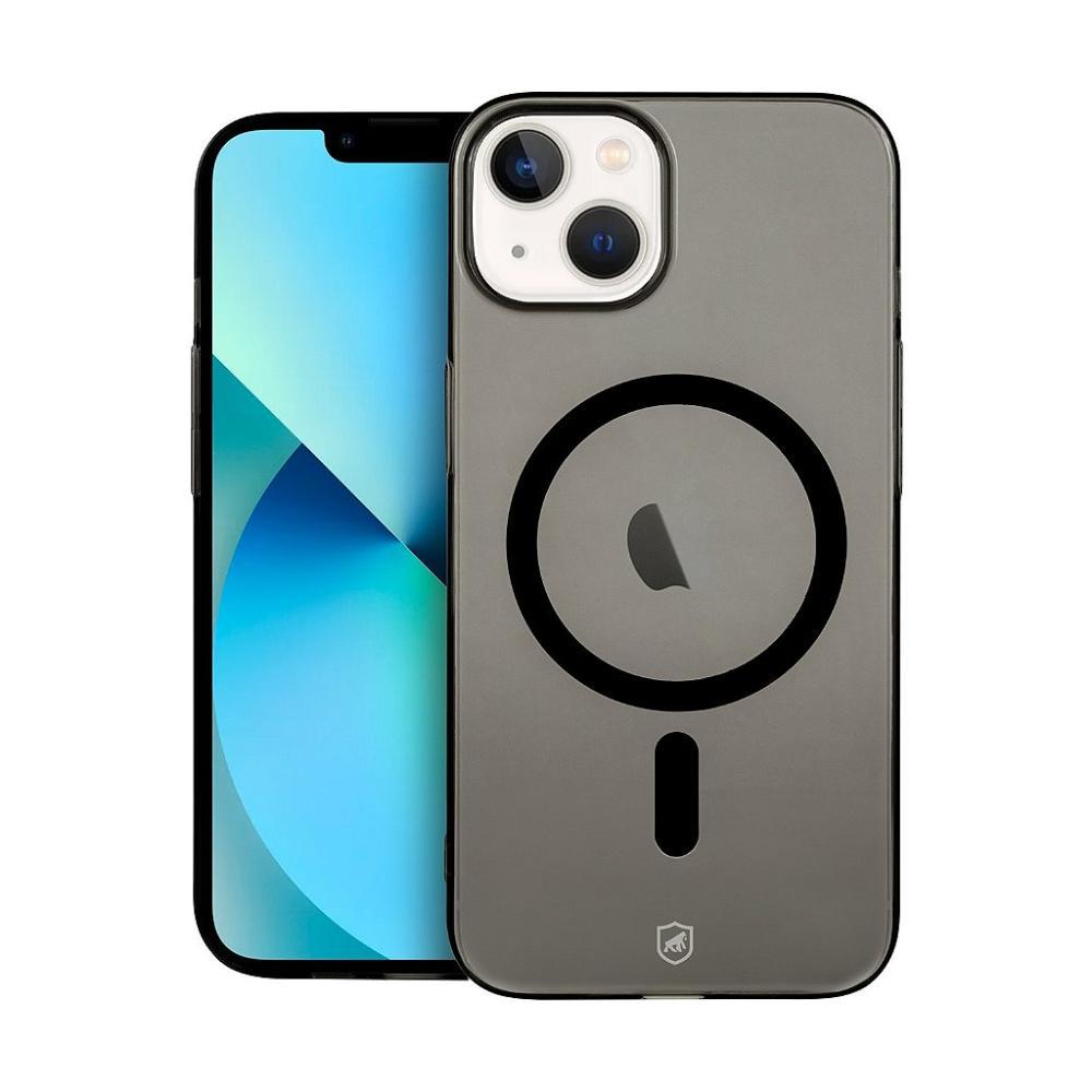 Capa case capinha para iPhone 13 - Crystal Slim Magsafe - Dark - Gshield - 1
