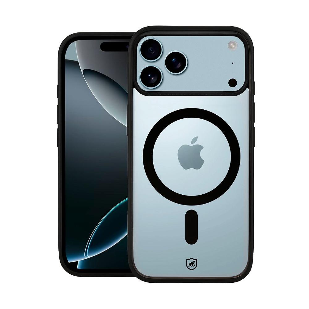 Capa case capinha MagSafe para iPhone 17 Pro Max - Preta - Gshield - 1