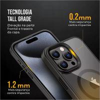 Capa case capinha MagSafe para iPhone 17 Pro Max - Preta - Gshield - 3
