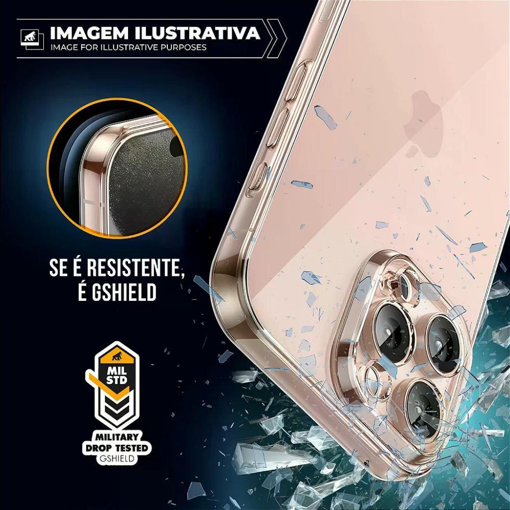 Capa case capinha para Samsung Galaxy S24 Plus - Crystal Slim - NÃO AMARELA - Gshield - 5