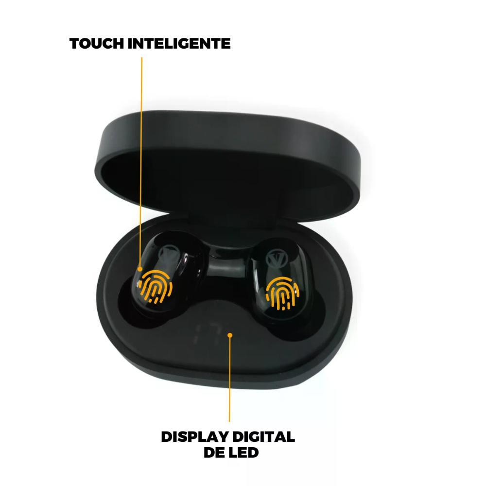 Earbuds - Fone de ouvido sem fio digital Bluetooth - Verde - 4