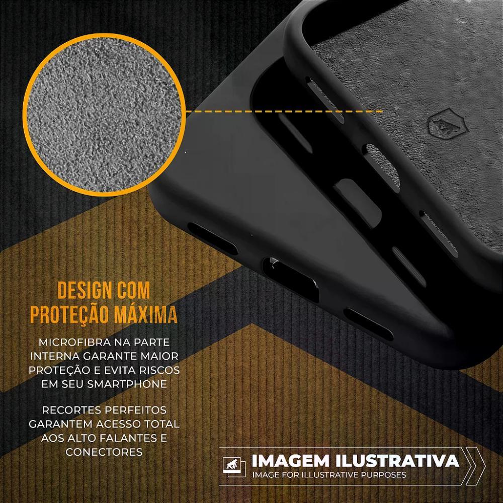 Capa case capinha para iPhone 17 Pro Max - Silicon Liquid Magsafe - Preta - Gshield - 3