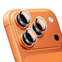 Protetor de Lente para iPhone 17 Pro Max - Survivor - Transparente com molde aplicador - Frame para câmera - Gshield - 1