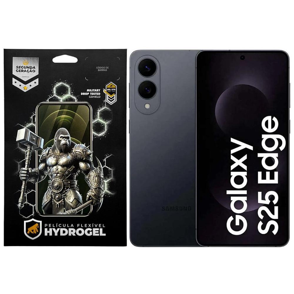 Kit Película Frontal + Traseira para Samsung Galaxy S25 Edge - Proteção Completa - Gshield - 1