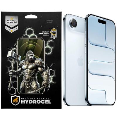 Kit Película Hydrogel HD Frontal + Traseira para iPhone Air - Proteção Completa - Gshield