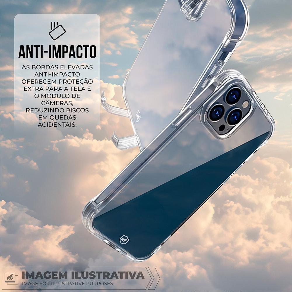 Capa case capinha para iPhone 17 Pro Max - Lybrid - Transparente - Gshield - 4
