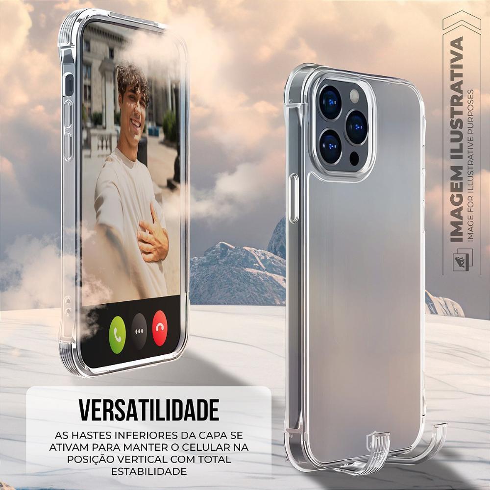 Capa case capinha para iPhone 17 Pro Max - Lybrid - Transparente - Gshield - 7